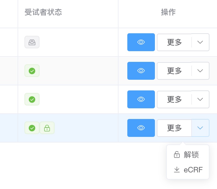 CRF锁定与解锁